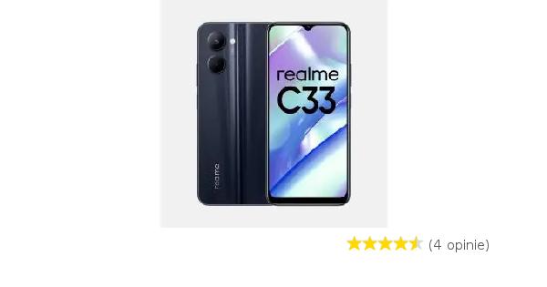 Smartfon realme C33 4/64GB 6,5" 60Hz 50Mpix Czarny - Opinie, Cena - RTV ...
