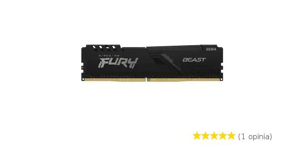 メモリー Kingston FURY BEAST DDR4 16GB KIT Pamięć Kingston FURY™ Beast DDR4 RGB – 8-128GB 2666-3733MT/s