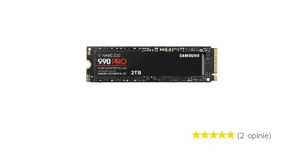 Dysk Samsung 990 PRO 2TB PCIe x4 NVMe - Opinie, Cena - RTV