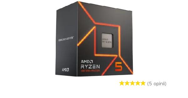 Procesor AMD Ryzen 5 7600 BOX (100-100001015BOX) - Opinie, Cena