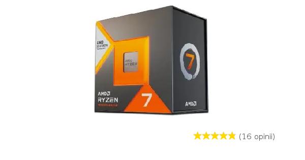 Procesor AMD Ryzen 7 7800X3D BOX (100-100000910WOF) - Opinie
