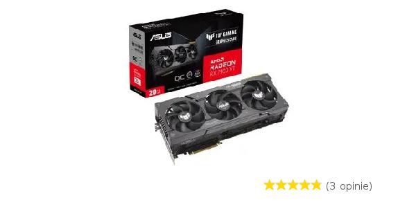 【箱付き】ASUS TUF RX 7900 XT OC Edition 20GB Karta graficzna ASUS TUF Gaming Radeon RX 7900 XT OC Edition