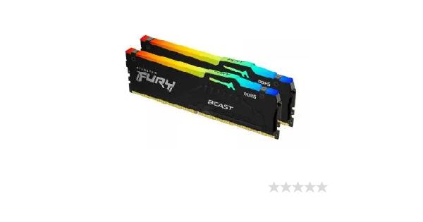 Pamięć RAM Kingston FURY Beast RGB DDR5 32GB (2 x 16GB) 5200 CL36