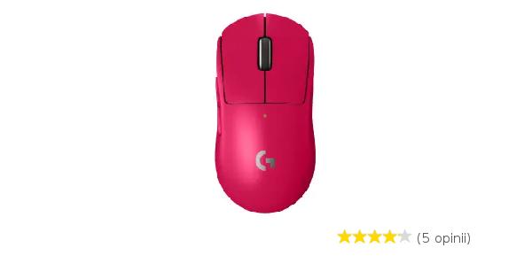 Myszka gamingowa Logitech G Pro X Superlight 2 Różowy - Opinie