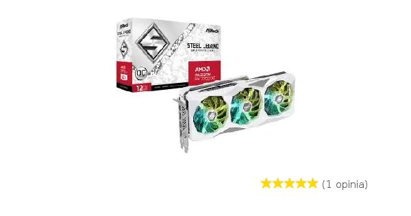 Karta graficzna ASrock Radeon RX 7700 XT Steel Legend OC 12GB