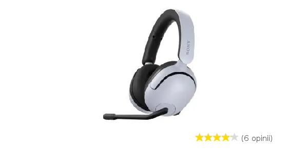 Słuchawki bezprzewodowe z mikrofonem Sony INZONE H5 Nauszne Biały