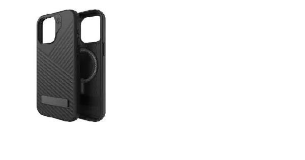 ZAGG Denali Snap KS Custodia Per IPhone 16 Pro Max Con Supporto E Grafene - Nero, MagSafe, Anti-caduta 5 Metri
