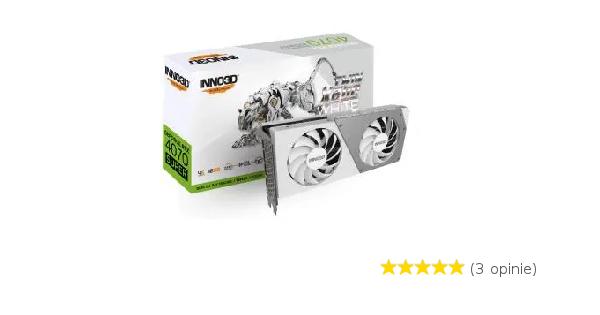 Karta graficzna Inno3D GeForce RTX 4070 Super Twin X2 OC White