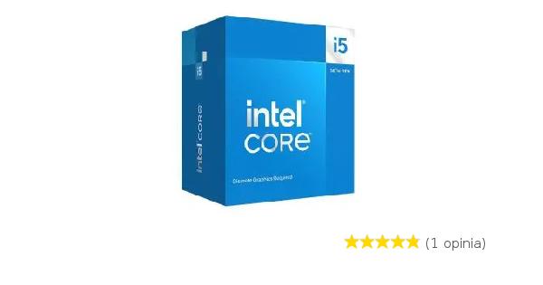 Procesor Intel Core i5-14400F BOX (BX8071514400F S RN47) - Opinie