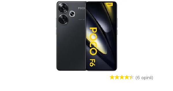 スマートフォン本体 POCO F6 12GB/512GB Xiaomi Poco F6 5G Telefon komórkowy, 12GB 512GB Czarny : Amazon.pl