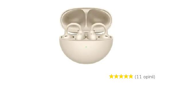 HUAWEI FreeClip ベージュ 新色ベージュ登場。耳にはさんで使うイヤホン「HUAWEI FreeClip