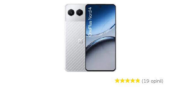 スマートフォン本体 Oneplus Nord 4 Silver 16GB RAM 512GB OnePlus Nord 4 512GB Silver - buy - Gomibo.pl