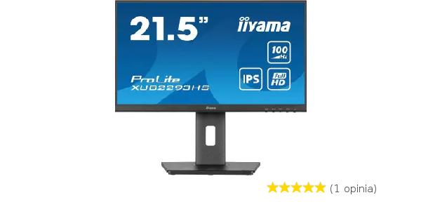 Monitor iiyama ProLite XUB2293HS-B6 21,5