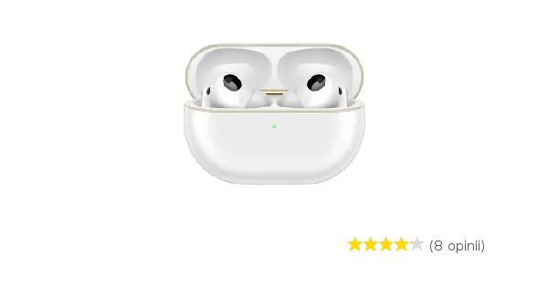 HUAWEI FreeBuds Pro 4 ワイヤレス イヤホン ホワイト Huawei FreeBuds Pro 4 białe - Słuchawki True Wireless