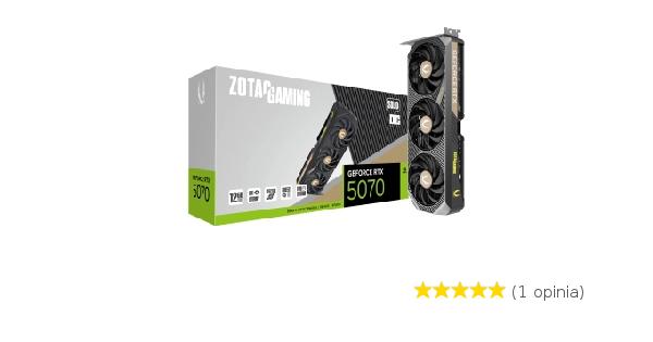 Karta graficzna Zotac Gaming GeForce RTX 5070 SOLID OC 12GB