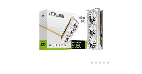 Karta graficzna Zotac Gaming GeForce RTX 5080 SOLID OC White