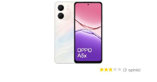 Oppo A5x ホワイト CPH2725 SIMフリー】OPPO A5x ホワイト「CPH2725 WH