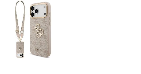 Etui Guess Big 4G Classic Logo Big Strap Metal Buttons do iPhone 17 Pro ...