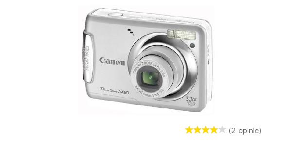 Canon PowerShot A480 (srebrny) - Opinie, Cena - RTV EURO AGD