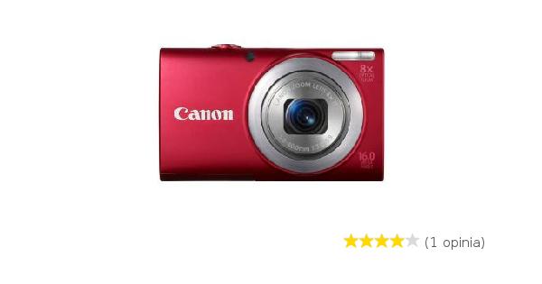 Canon PowerShot A4000 IS (czerwony) - Opinie, Cena - RTV