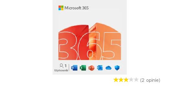 Microsoft 365 Personal USŁUGA CYKLICZNA - Dobra cena, Opinie